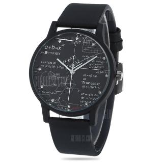 FEIFAN F033 Male Quartz Watch with Leather Strap