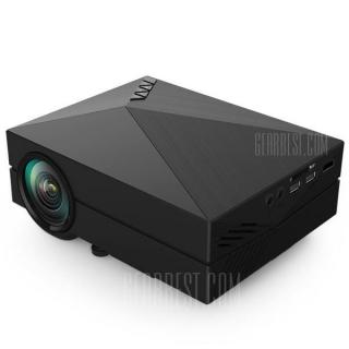 GM60 LCD Projector 1000LM 800 x 480 Pixels Portable 1080P Multimedia Player