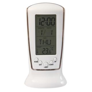Vertical LED Digital Calendar Music Alarm Clock