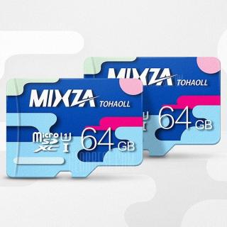 MIXZA TOHAOLL Colorful Series 64GB Micro SD Memory Card