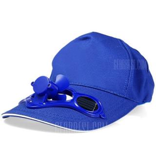 Solar Power Hat Peak Cap Sunhat with Air Fan for Summer Outdoor Sports Cycling Supplies
