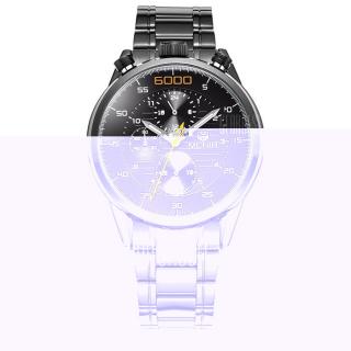 MEGIR 3005 Water Resistant Male Japan Quartz Watch with Stainless Steel Band