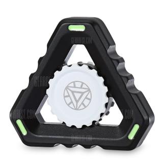 MM + S40 Triangle EDC Fidget Spinner Toy with Light Circle