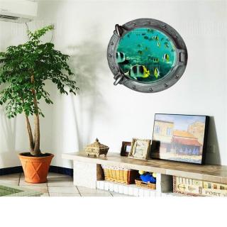 Underwater World Fish 3D Stickers for Walls