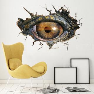 Dragon Eye Crack 3D Home Wall Decals