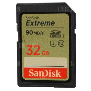 Original SanDisk Extreme SDHC UHS-I 32GB Memory Card