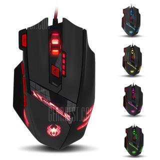 ZELOTES T-90 Wired USB Optical Game Mouse