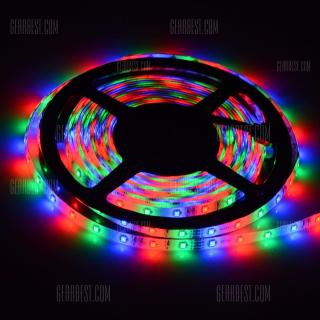 2pcs HML 5M 300 SMD 2835 24W RGB LED Strip Light