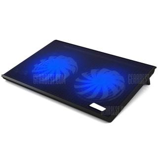 BUJIAN T102 LED Laptop Cooling Pad for Notebook