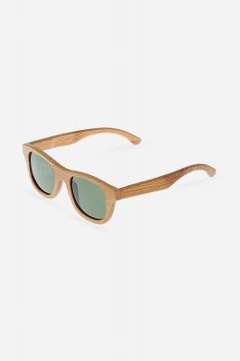 Unisex Bamboo Frame UV400 Goggle Polarized Sunglasses