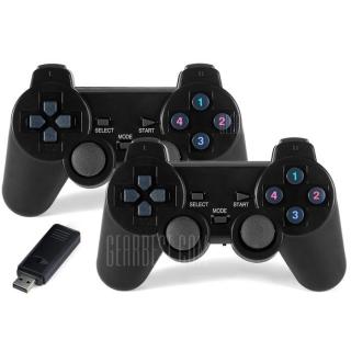2PCS 2.4GHz Wireless Game Controller