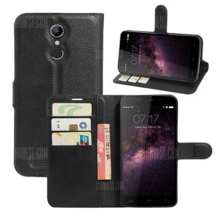 PU Leather Full Body Phone Case for Homtom HT17