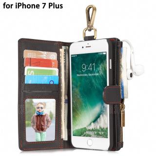 CaseMe 2 in 1 Wallet Protective Phone Case for iPhone 7 Plus