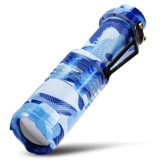 SK98 CREE XML - T6 1200LM 18650 Water-resistant Zoomable LED Flashlight Torch