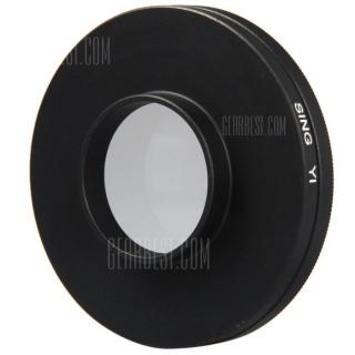 52mm Filter Lens + Lens Cover Set for Xiaomi Yi Action Sports Camera