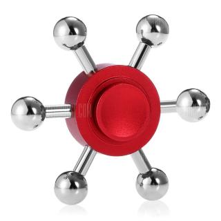 Hexagon Round Blade Helm Type Fidget Spinner