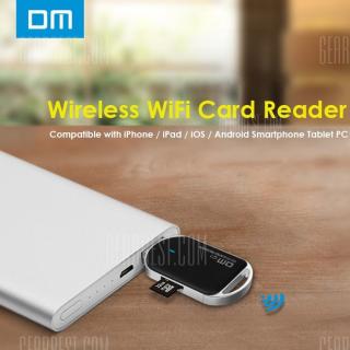 DM C1 WFD011 Wireless WiFi Card Reader for Smartphones Tablet PC