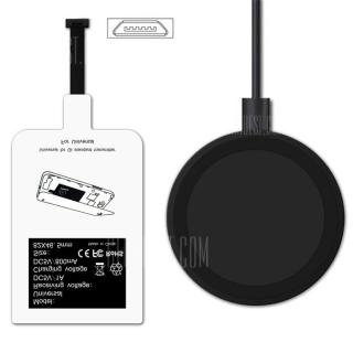 Qi Standard Wireless Charger Micro USB Charging Receiver Kit