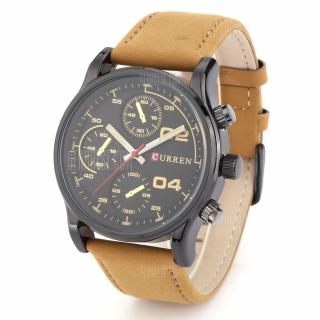 CURREN 8207 Casual Decorative Sub-dial Men Quartz Watch