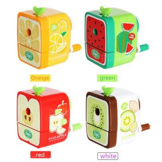 Deli Cartoon Fruit Style Manual Pencil Sharpener