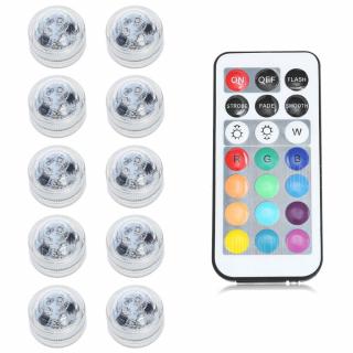 10pcs Remote Control Waterproof LED Tea Light