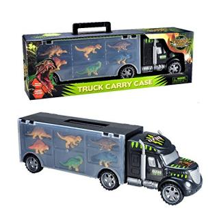 ToyVelt Transport Carrier Megatoybrand Car Truck Inside-Best Dinosaur Kids Toy for Ages 3-8 Yr Old
