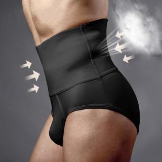 Men Body Sculpting Hips Lifting Fitness High Waist Underwear