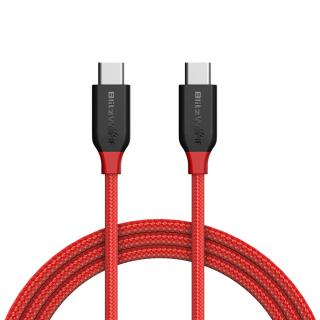 BlitzWolf® AmpCore BW-TC4 3A USB Type-C to Type-C Braided 3.33ft/1m Charging Data Cable