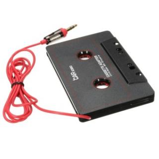 Universal Hitam Audio Mobil Kaset Tape Adaptor Pemancar Converter untuk MP3 CD Pemutar DVD untuk Suara Yang Jernih Musik-Intl