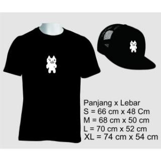 PAKETAN KAOS DAN TOPI CAT MARIO keren