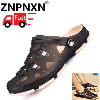 ZNPNXN Sepatu Musim Panas Baru Sepatu atau Sepatu Kenyamanan Sepatu Pria Romawi Remaja Kekasih Sandal Sandal Korea-Internasional