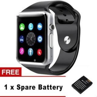 A1 Smart Watch Pria Sport Bluetooth Arloji Pedometer With SIM Kamera Fashion Smartwatch For Android IOS Smartphone-Intl