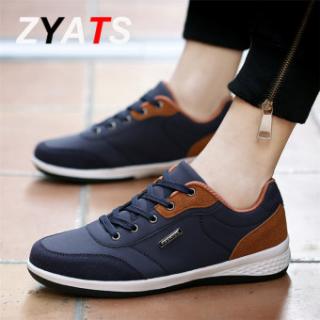 ZYATS Hot Sale Jalankan Sepatu Untk Sneaker Murah Terang Menjalankan Bernapas Fashion Casual Shoes Blue