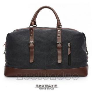 Travel Bag Kanvas Zou Lun Duo 8655 - Tas Tenteng /Jinjing -Tas Selempang - Tas Baju/Pakaian - Tas Mudik - Tas Wanita - Tas Pria