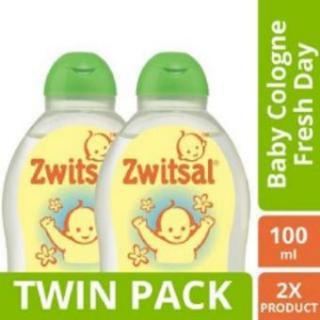 ZWITSAL Baby Cologne Natural Fresh Day 100ml - Twin Pack [ ISI 2 Pcs ]