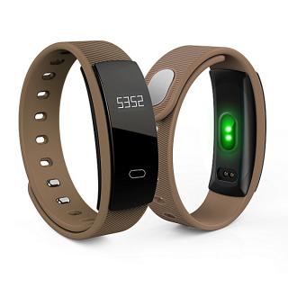 Bacbity QS80 Bluetooth Smart Watch Bracelet Fitness Heart Rate Monitor For Android IOS