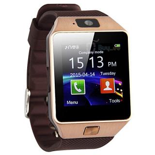DZ09 Smart Watch Support SIM TFCard For Android Phone_Gold