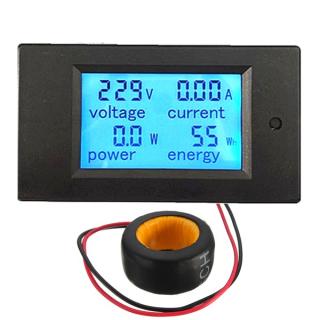 Geekcreit® 100A 22000W Power Monitor Module AC Meter Panel 45-65Hz Test Voltage AC 80-260V