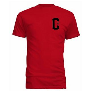 InCRAYdible Black CrayStar Round Neck T-shirt - Red