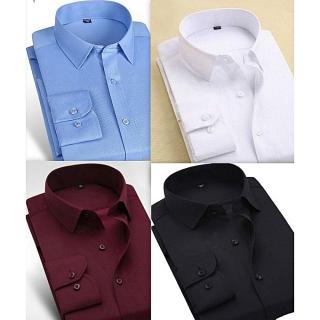 Set-of-Four Long Sleeve Shirts For Men - Multi
