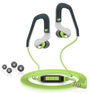 Sennheiser OCX 686G Sports Earphones with Mic for Android - Green