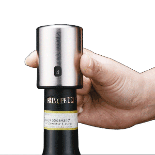 XIAOMI Circle Joy Smart Wine Stopper Stainless Steel Vacuum Memory Wine Stopper Electric Stopper Wine Corks