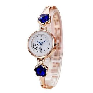 Women's Stud Wrist Watch - Rose Gold/Royal Blue