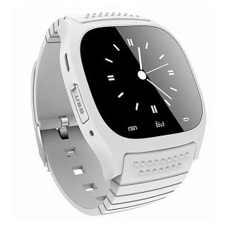 M26 Sports Bluetooth Wristwatch Smartwatch With Dial SMS Remind Pedometer Smart Watch - White