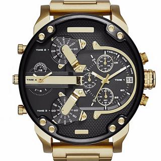Dtrestocy Men's Fashion Luxury Watch Stainless Steel Sport Analog Quartz Mens Wristwatches