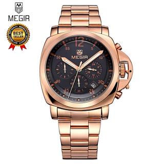 MEGIR Top Luxury Brand Men's Wrist Watch Mens Chronograph Luminous Clocks Men Male Gift Quartz Watches Military Army Sport Clock 3006