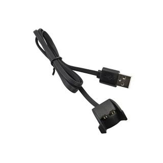 OR Data Sync Cradle Dock USB Charging Clip Charger For Garmin Vivosmart HR Watch-black