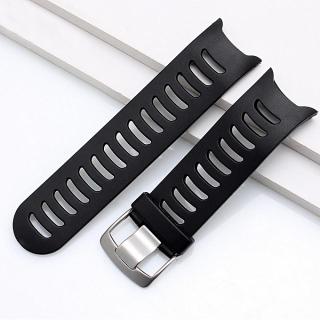 Black Replacement Watch Band Strap & Tool For Garmin Forerunner 610