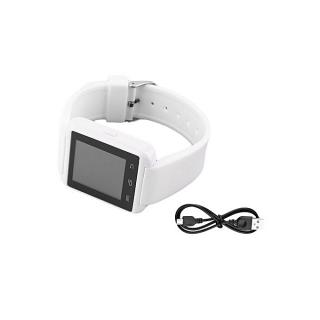 OR Bluetooth LCD Touch Screen Smart Wrist Watch Phone Mate For-white