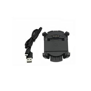 OR USB Power Charging Base Dock&Cable Data Sync For Garmin Fenix 3 Sport Watches-Black
